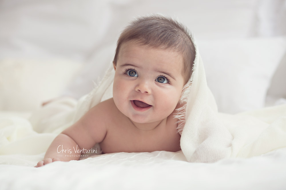 Bebé de 5 meses, reportaje fotográfico en Madrid