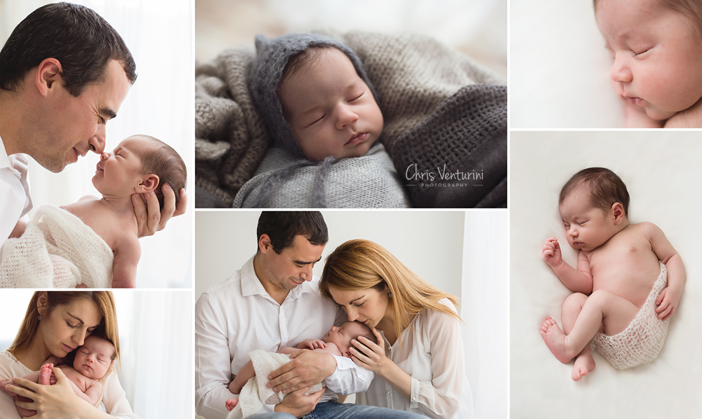 Fotografías de recién nacidos diferentes